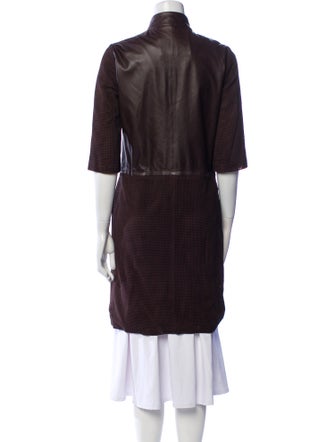 Longchamp Lamb Leather Coat