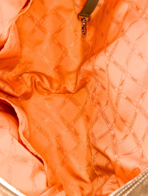 Longchamp Suede Weekender Bag