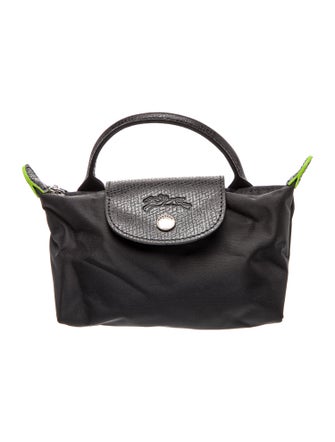 Longchamp Nylon Top Handle Bag