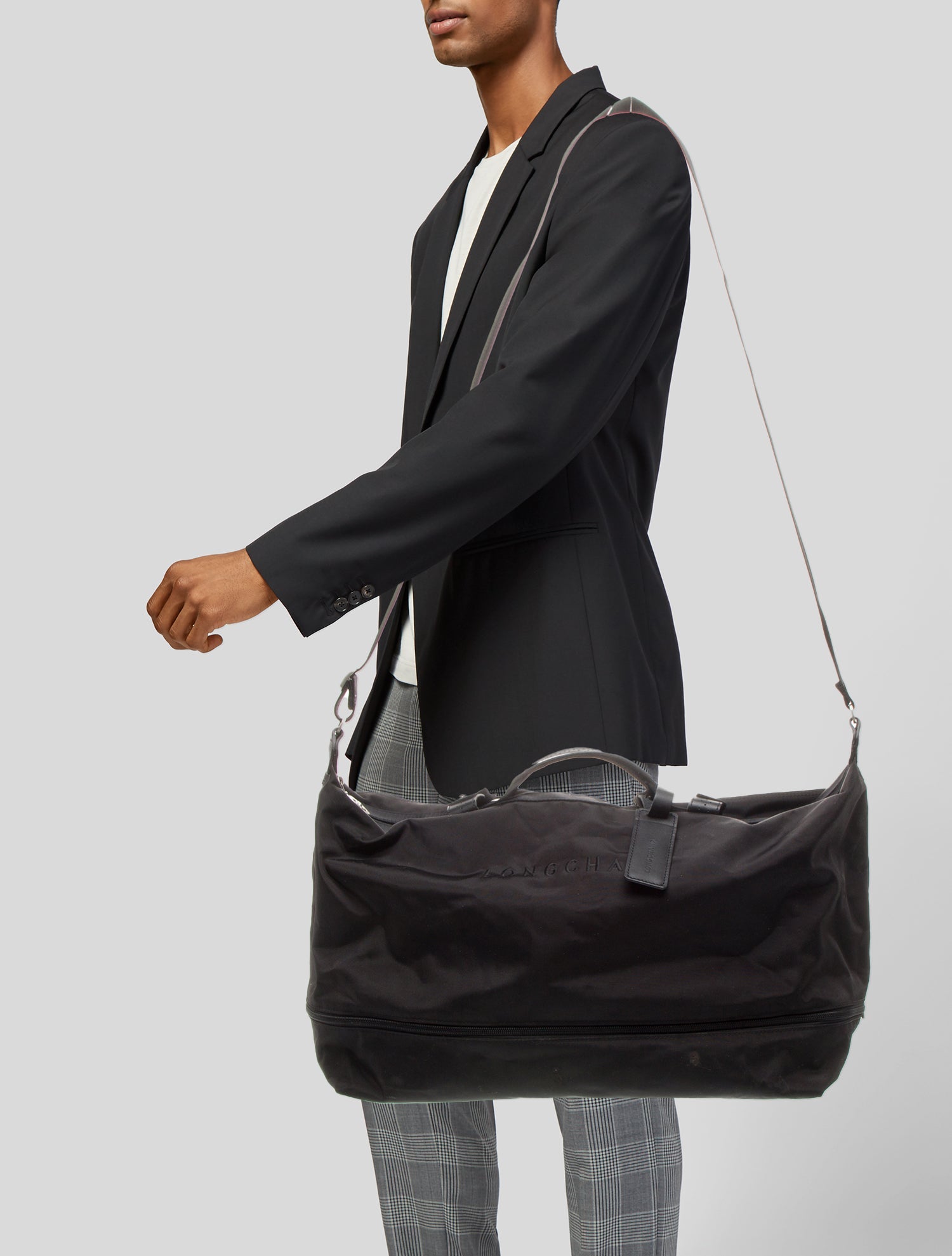 Longchamp Nylon Messenger Bag