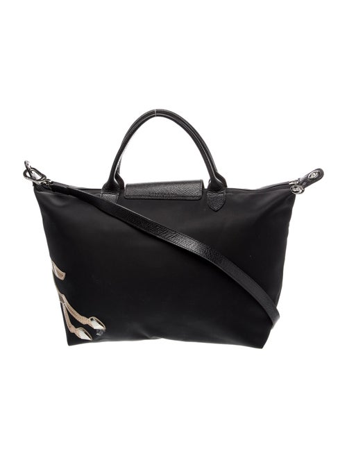 Longchamp Nylon Top Handle Bag