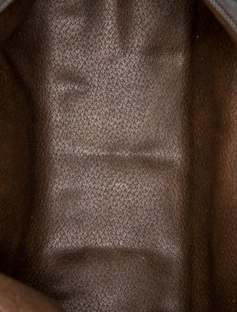 Longchamp Leather Messenger Bag