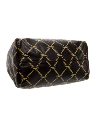 Longchamp Leather Top Handle Bag