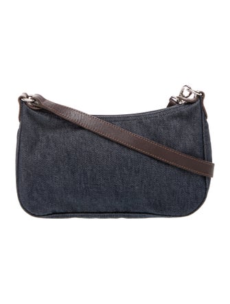 Longchamp Denim Shoulder Bag