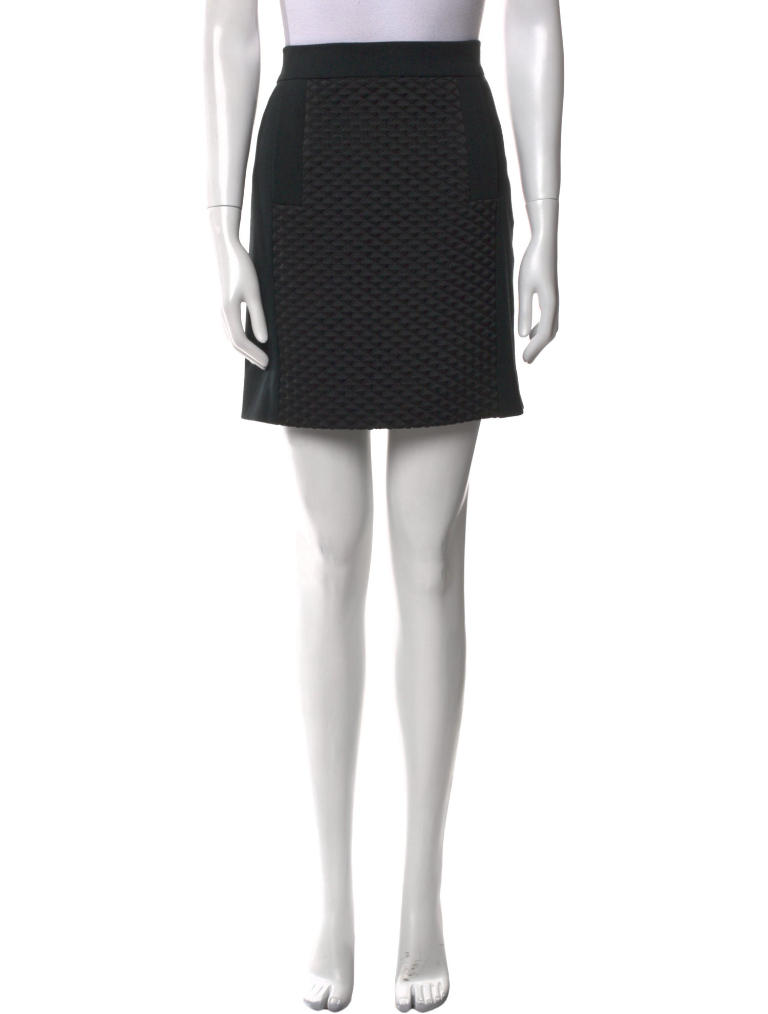 Longchamp Virgin Wool Mini Skirt