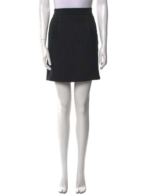 Longchamp Virgin Wool Mini Skirt