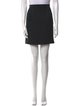 Longchamp Virgin Wool Mini Skirt