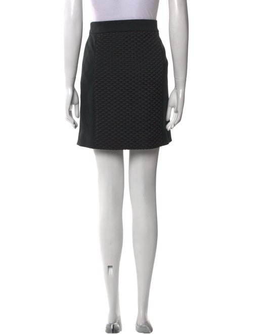 Longchamp Virgin Wool Mini Skirt
