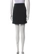 Longchamp Virgin Wool Mini Skirt