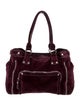 Longchamp Suede Shoulder Bag