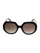 Longchamp Oversize Gradient Sunglasses