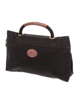 Longchamp Nylon Top Handle Bag