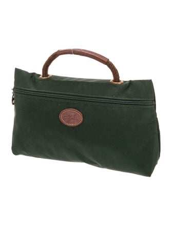 Longchamp Nylon Top Handle Bag