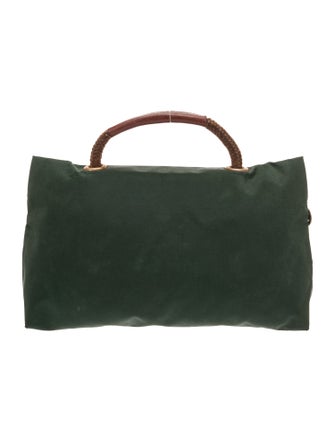 Longchamp Nylon Top Handle Bag