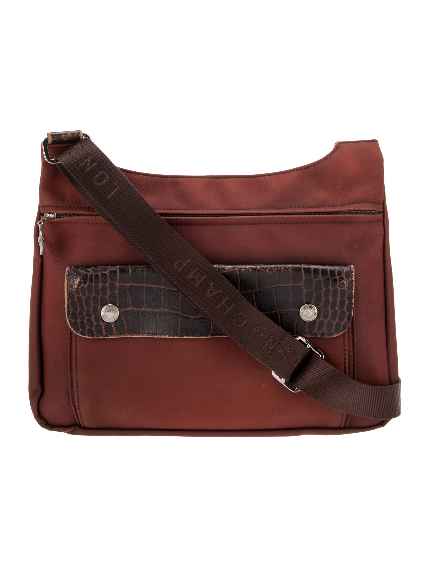 Longchamp Nylon Messenger Bag