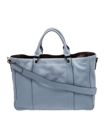Longchamp Leather Top Handle Bag
