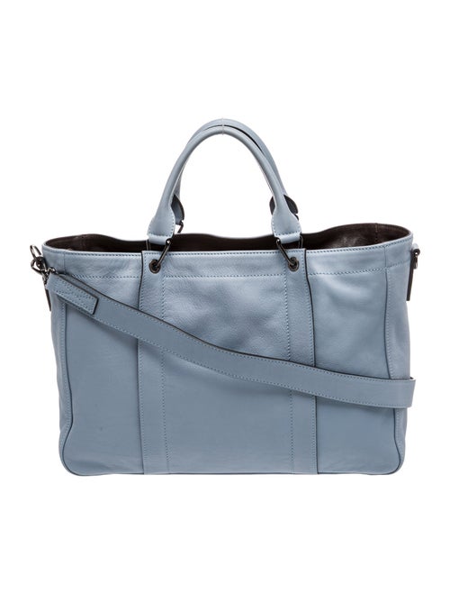 Longchamp Leather Top Handle Bag