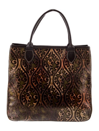 Longchamp Leather Top Handle Bag