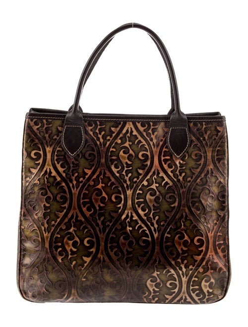 Longchamp Leather Top Handle Bag