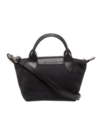 Longchamp Canvas Shoulder Bag