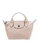 Longchamp Leather Top Handle Bag