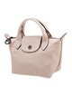 Longchamp Leather Top Handle Bag