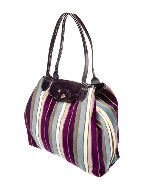 Longchamp Velvet Shoulder Bag