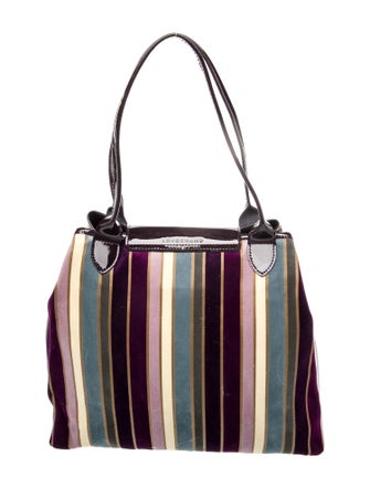 Longchamp Velvet Shoulder Bag