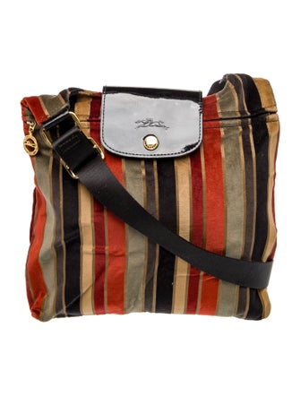 Longchamp Velvet Messenger Bag