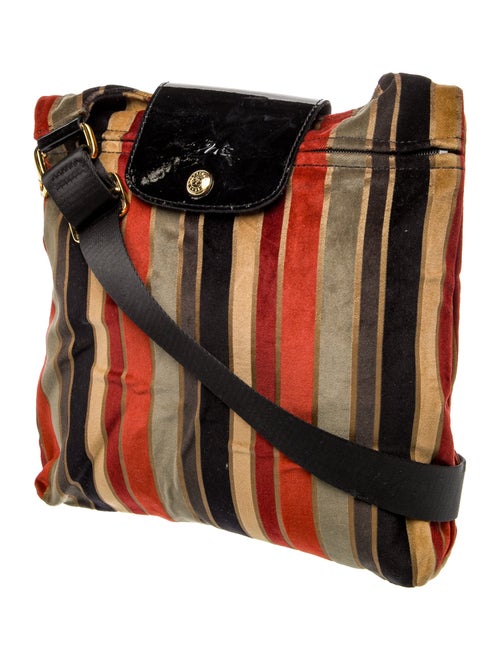 Longchamp Velvet Messenger Bag