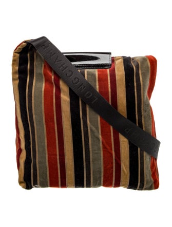 Longchamp Velvet Messenger Bag