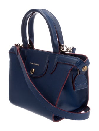 Longchamp Leather Top Handle Bag