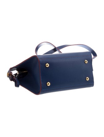 Longchamp Leather Top Handle Bag