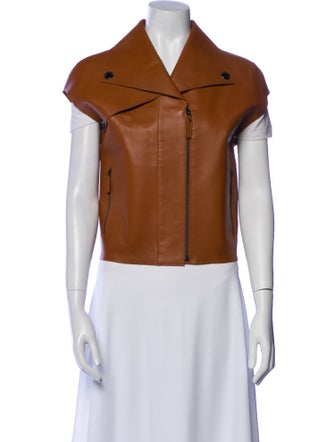 Longchamp Leather Vest