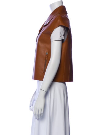 Longchamp Leather Vest