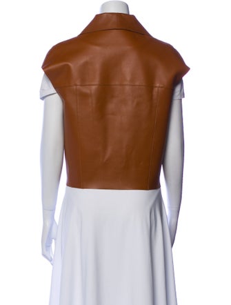 Longchamp Leather Vest