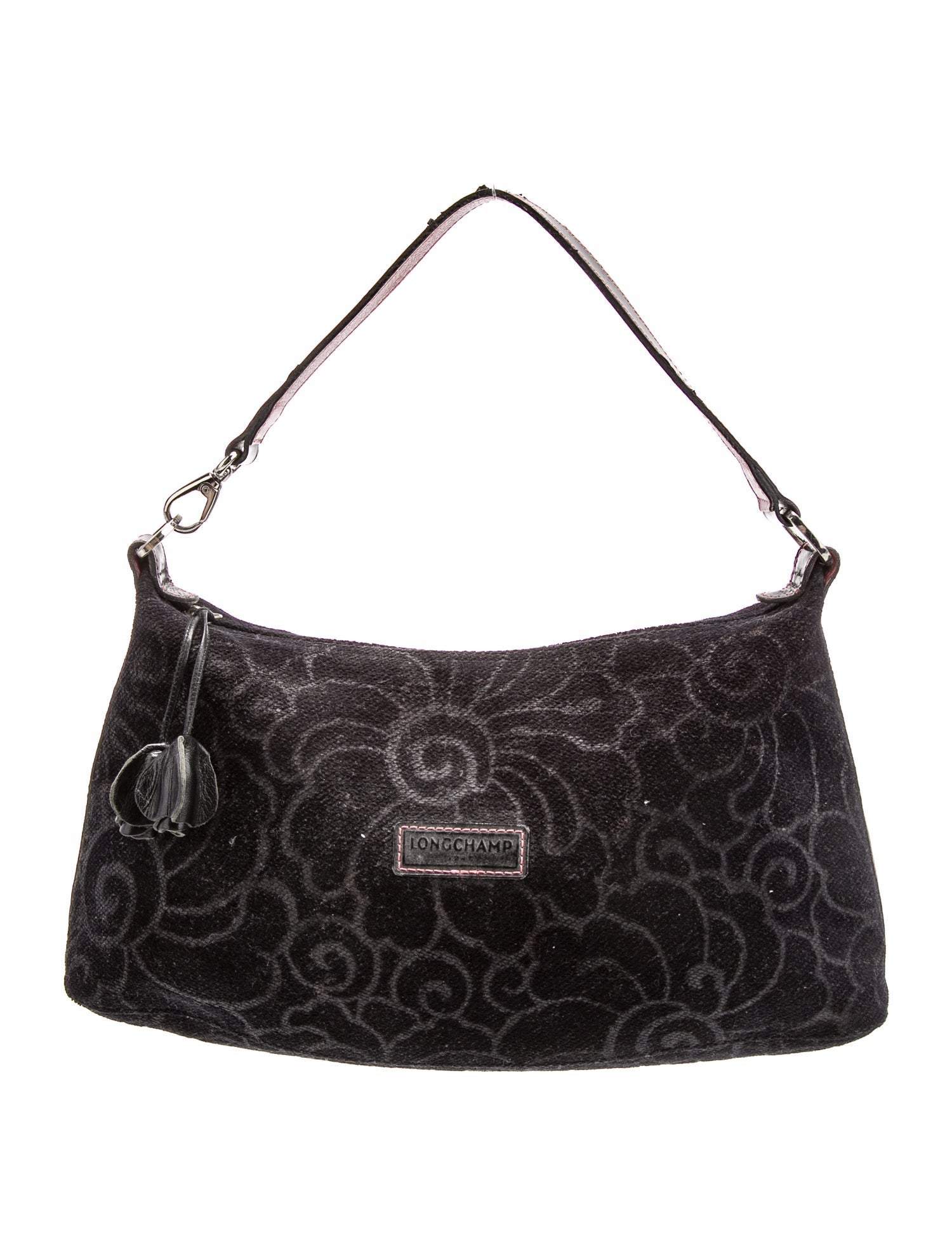 Longchamp Terry Cloth Top Handle Bag