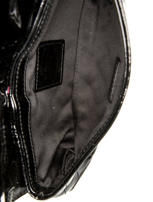 Longchamp Patent Leather Top Handle Bag