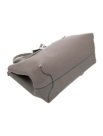 Longchamp Leather Top Handle Bag