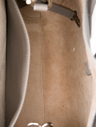 Longchamp Leather Top Handle Bag