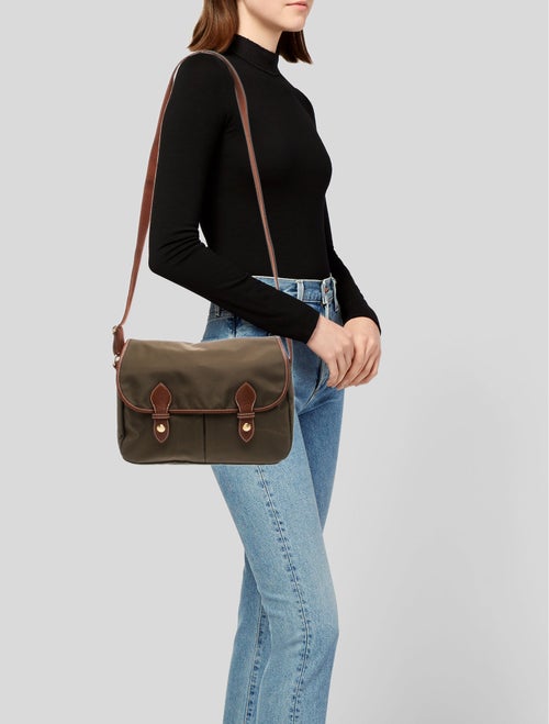 Longchamp Nylon Messenger Bag
