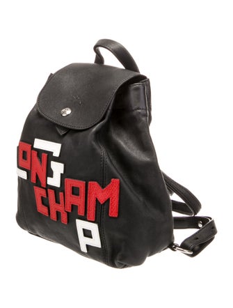 Longchamp Leather Backpack