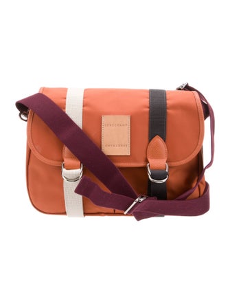 Longchamp Nylon Messenger Bag