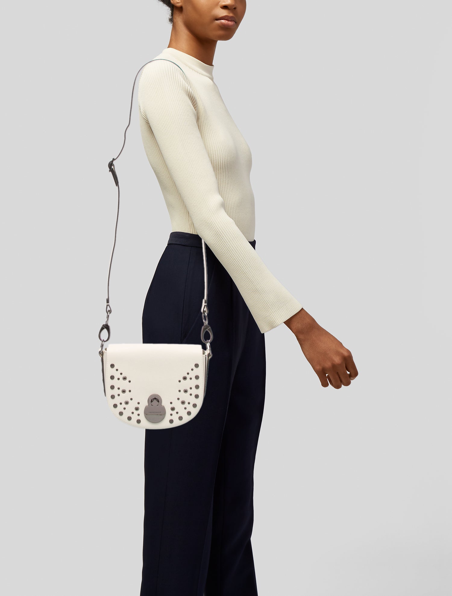 Longchamp Leather Crossbody Bag