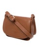 Longchamp Leather Messenger Bag