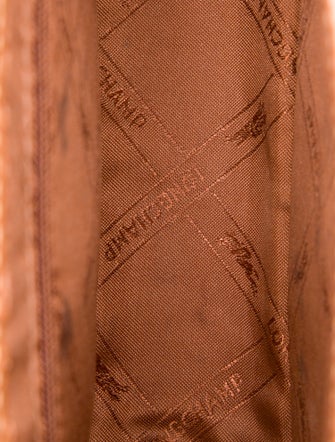 Longchamp Leather Messenger Bag