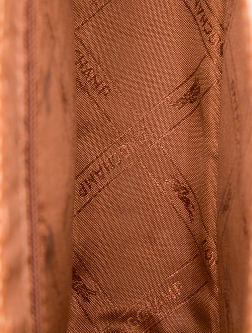 Longchamp Leather Messenger Bag