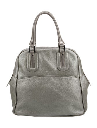 Longchamp Leather Top Handle Bag