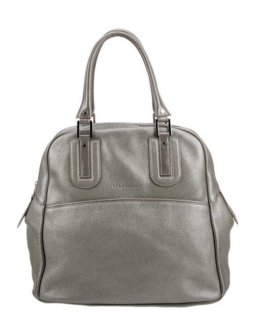 Longchamp Leather Top Handle Bag