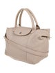 Longchamp Leather Top Handle Bag